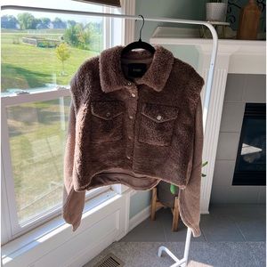 Maje NWT Chocolate jacket